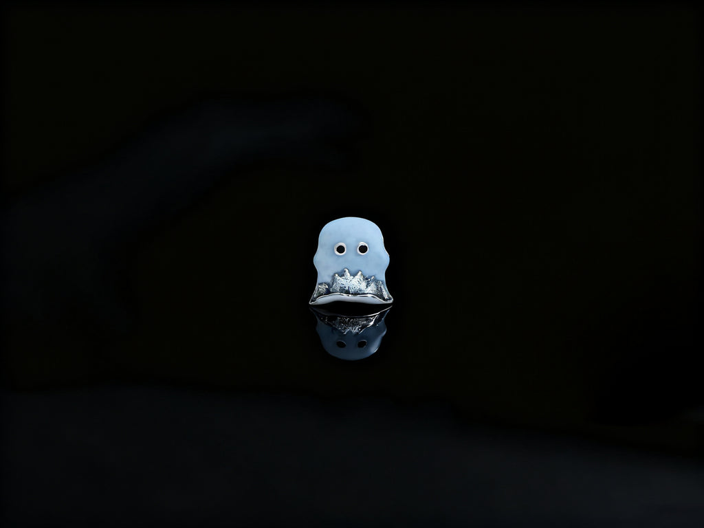 Halloween Subscription Bracelet, 925 Sterling Silver with Enamel Technology, Dark Fantasy Style Festival Exclusive Wrist Jewelry