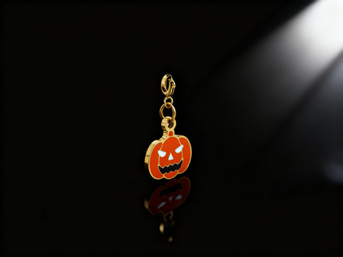 5 Styles Halloween Necklaces, Leather Rope with Stainless Steel 18K Gold Plated Enamel Pendants, Niche Dark Style Festival Exclusive Neckwearendant/Enamel Bat Pendants for Halloween