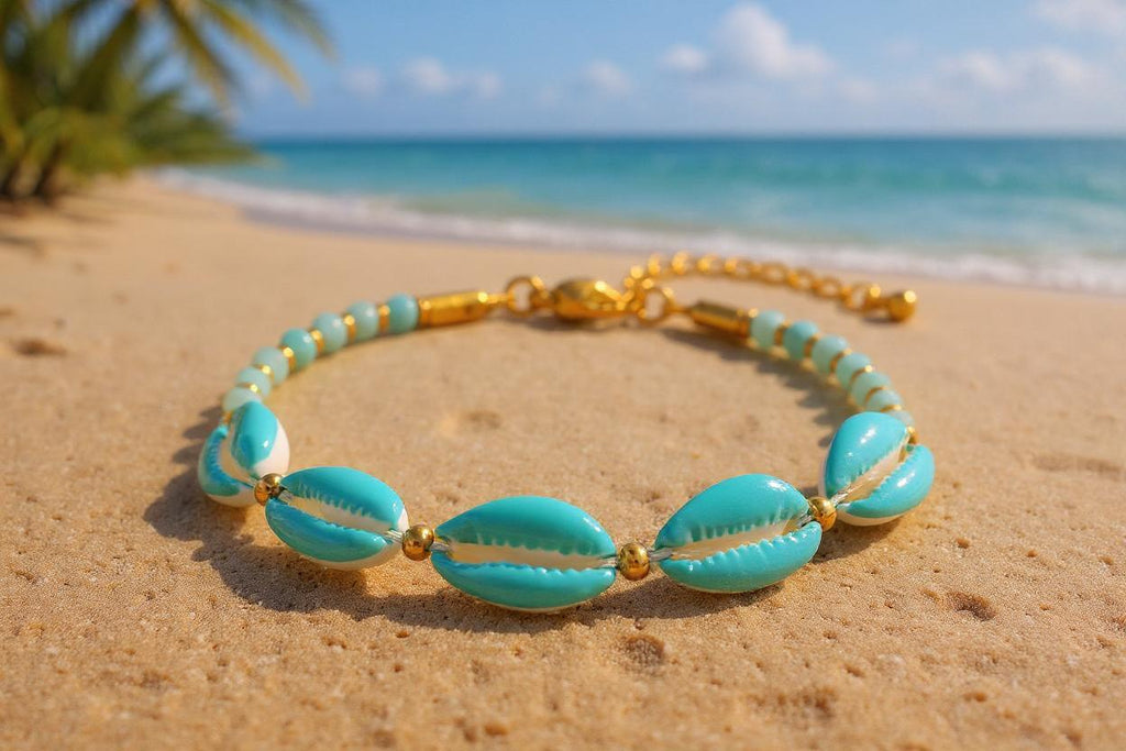 Rainbow Seashell Jewelry Set