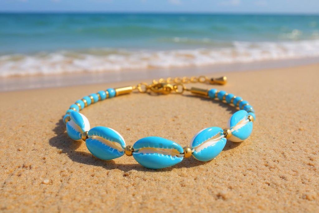 Rainbow Seashell Jewelry Set