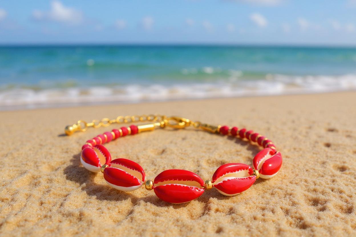 Rainbow Seashell Jewelry Set